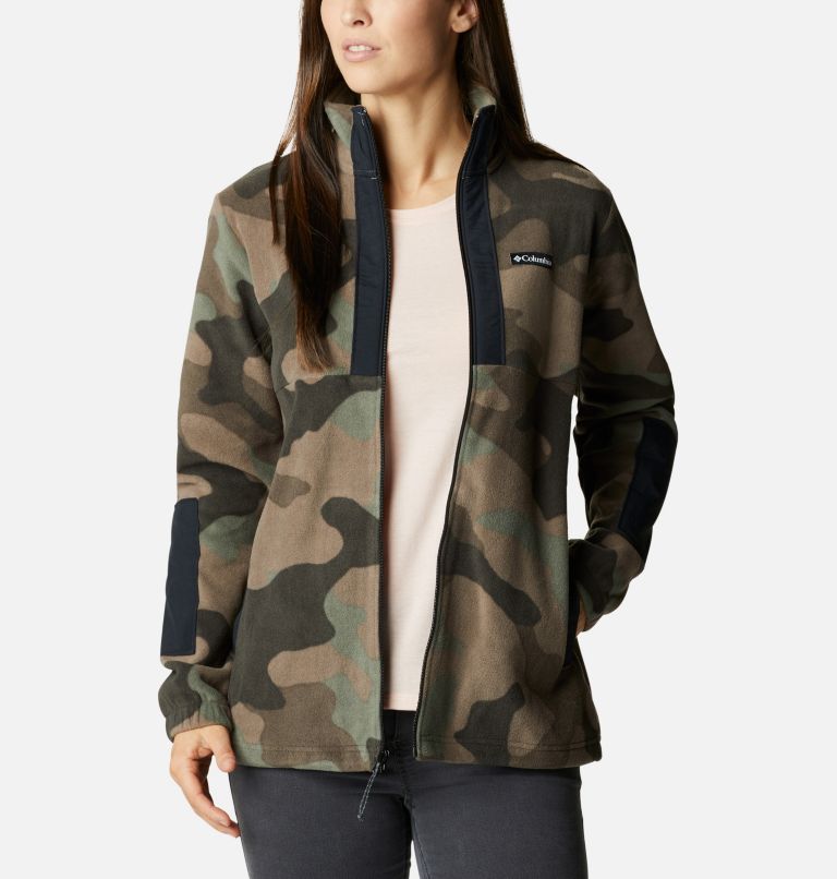 Columbia camo best sale fleece jacket women's