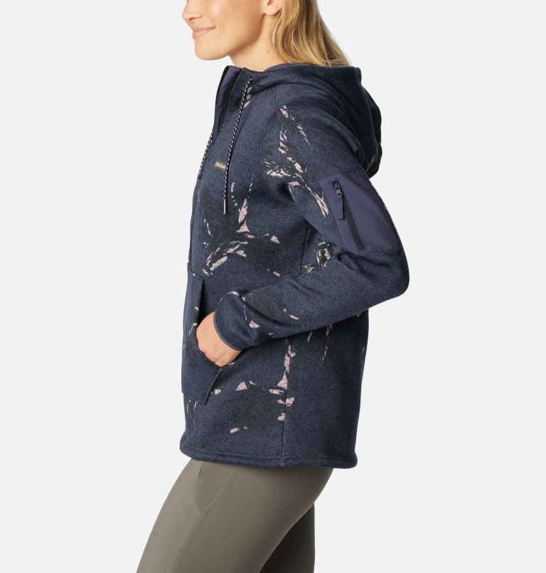W Sweater Weather Hooded Pullover | 468 | M, Color: Nocturnal Pinecones, image 3