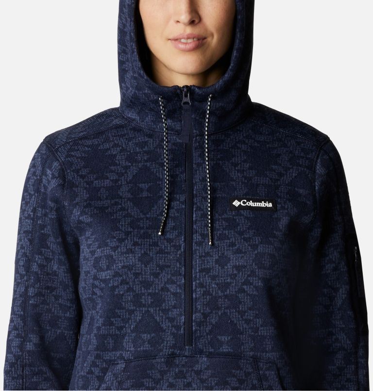 W Sweater Weather Hooded Pullover | 472 | M, Color: Dark Nocturnal Blanket, image 4