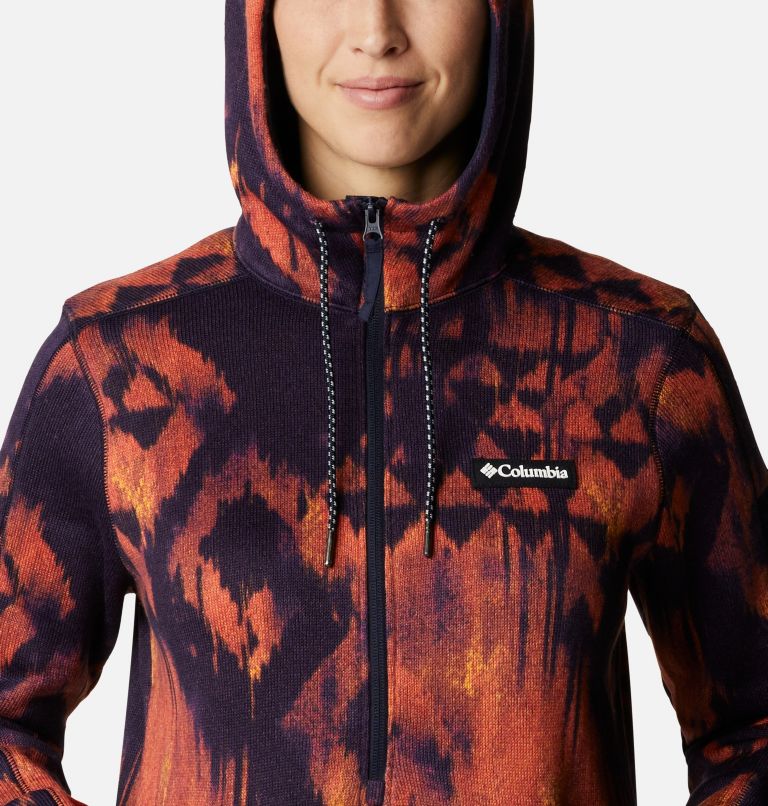 W Sweater Weather Hooded Pullover | 473 | M, Color: Dark Nocturnal Folk Blur, image 4