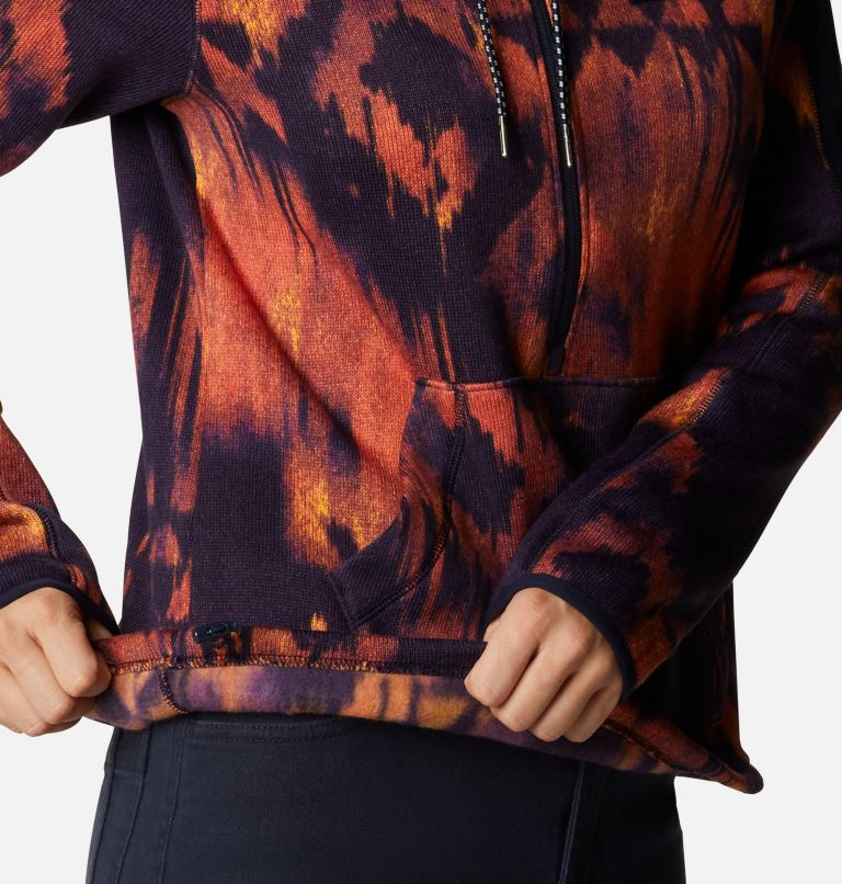 W Sweater Weather Hooded Pullover | 473 | M, Color: Dark Nocturnal Folk Blur, image 5