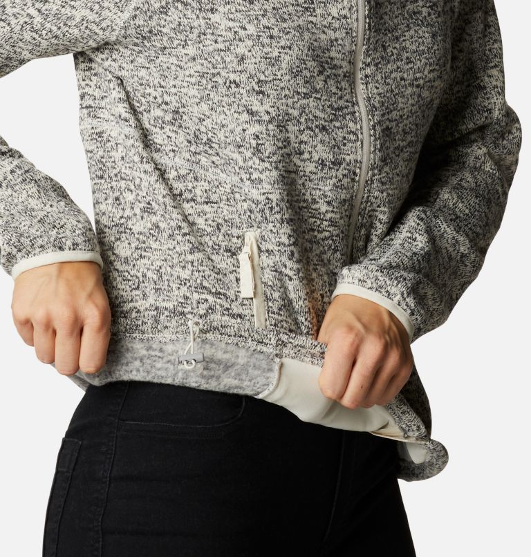 Manteau à fermeture éclair Sweater Weather pour femme, Color: Chalk Heather, image 6