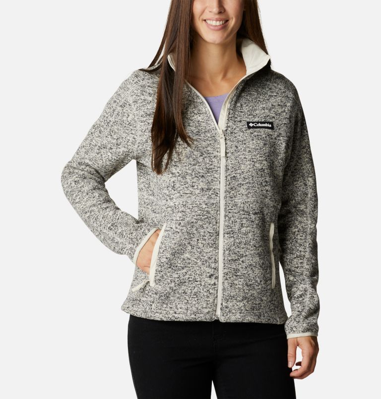 Columbia Jacket Monogrammed Full Zip Fleece Jacket Womens 