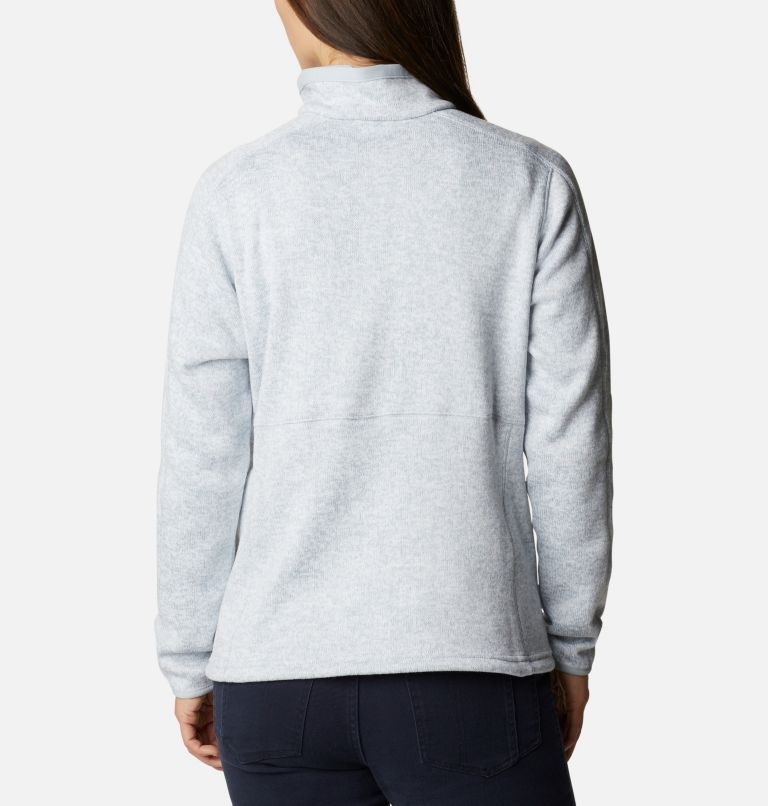 Thumbnail: Polaire Sweater Weather Femme, Color: Cirrus Grey Heather, image 2