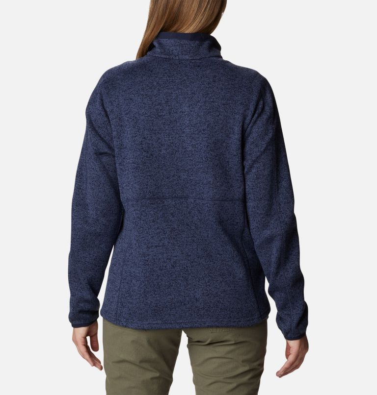 W Sweater Weather Full Zip | 472 | XS, Color: Dark Nocturnal Heather, image 2