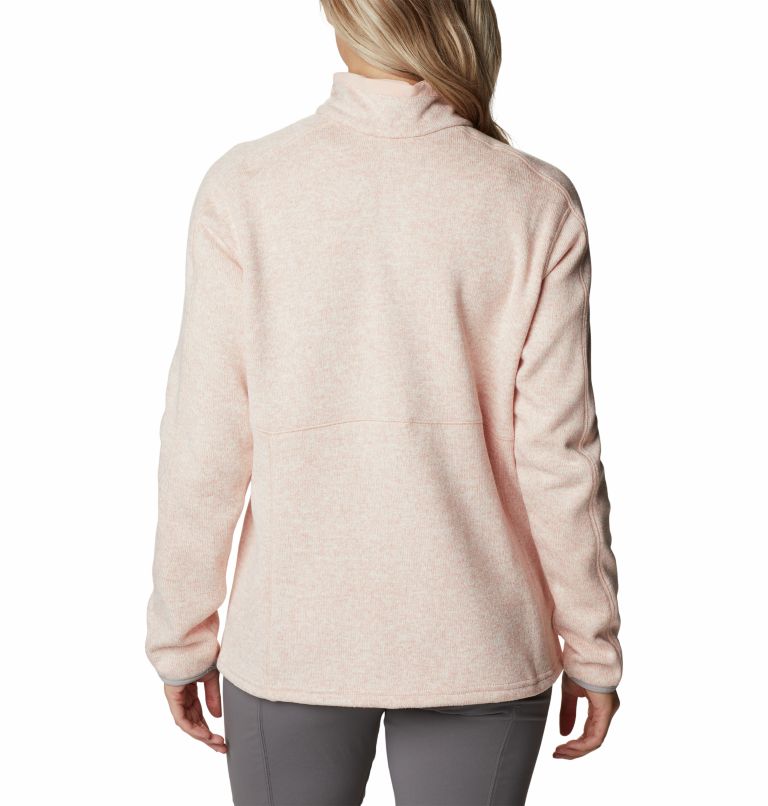 Veste Polaire Sweater Weather Femme, Color: Peach Blossom Heather, image 2