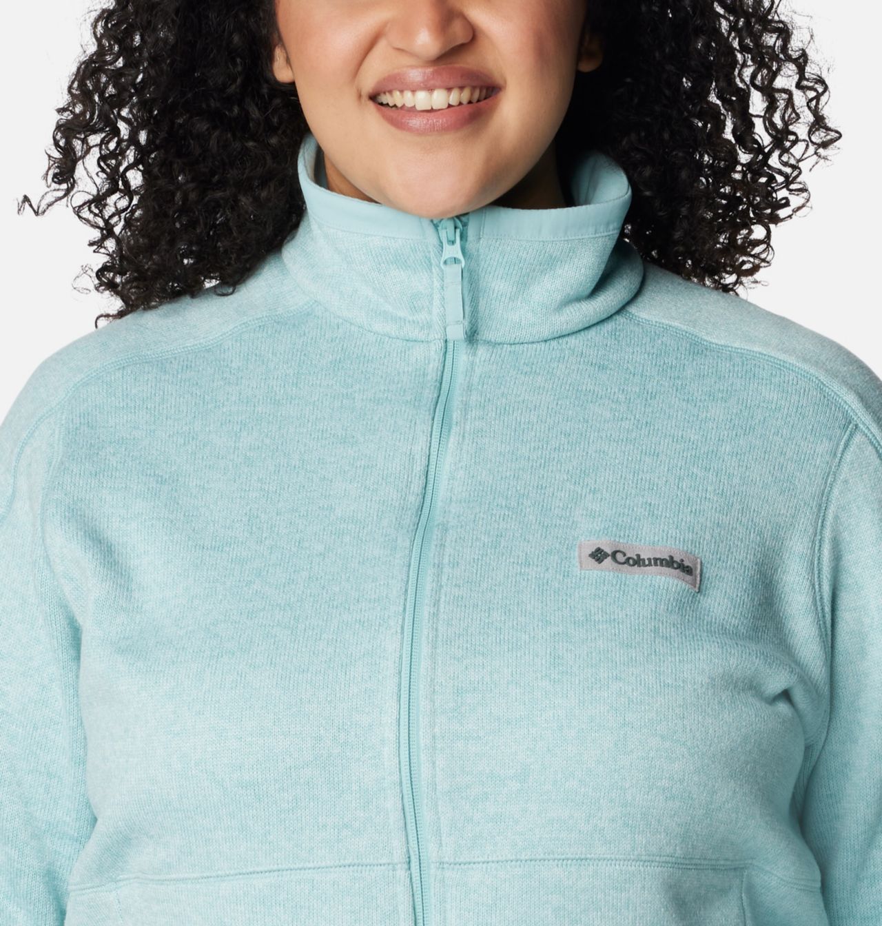 Women's Sweater Weather™ Full Zip - Plus Size 4