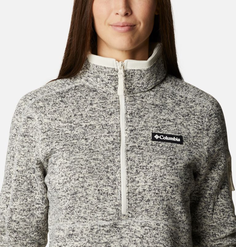 half zip up sweater women's