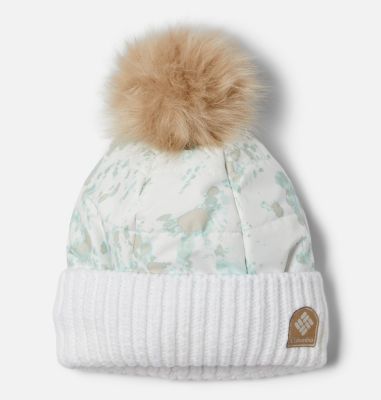 Adorably Alpine Cream Ribbed Pom Pom Beanie