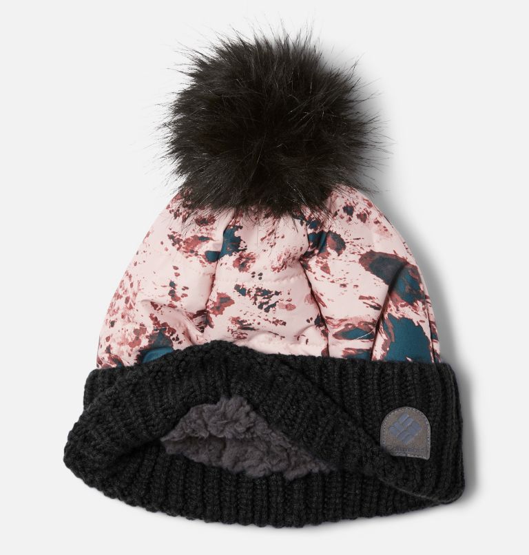 Snow Diva Beanie | 626 | O/S, Color: Dusty Pink Flurries, Night Wave, image 2