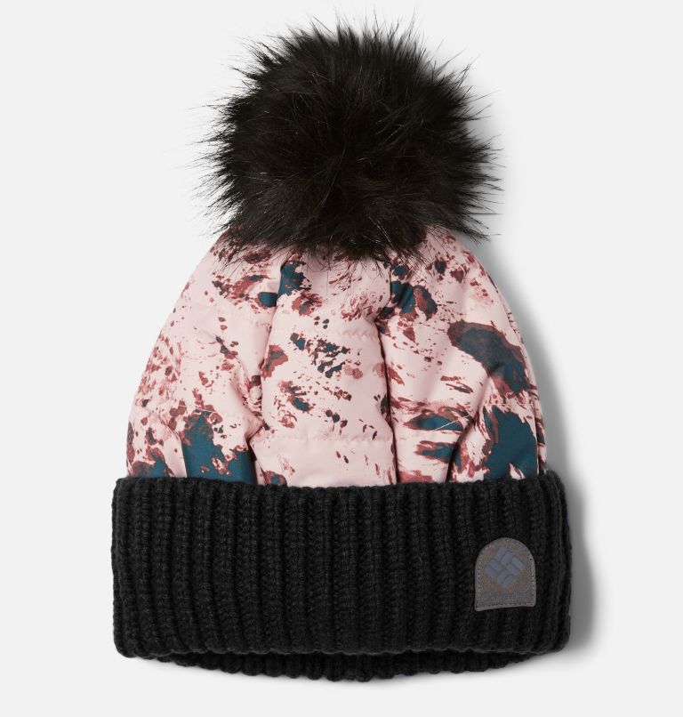 Snow Diva Beanie | 626 | O/S, Color: Dusty Pink Flurries, Night Wave, image 1
