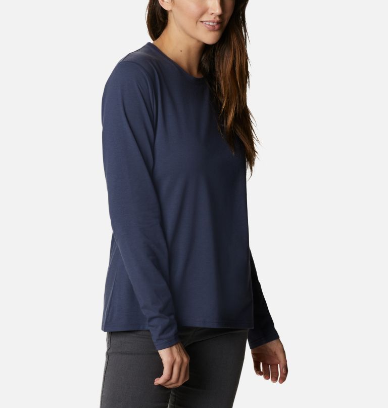 Women's Sun Trek Long Sleeve T-Shirt, Color: Nocturnal, image 5