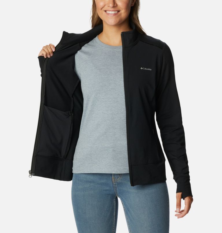 Thumbnail: Women's Weekend Adventure Full Zip Jacket, Color: Black, image 6