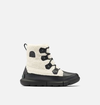 sorel black booties