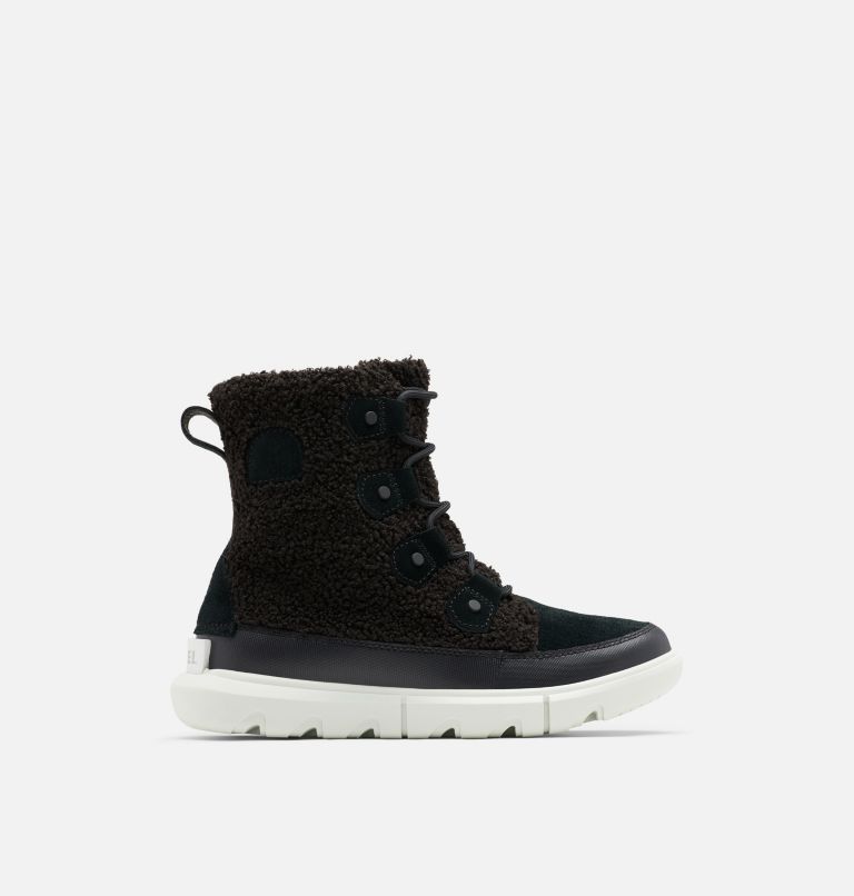 Sorel explorer joan hot sale snow boots black