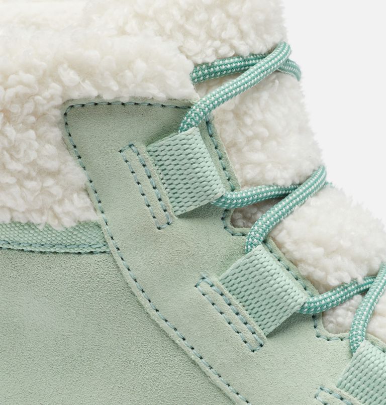 Bota cálida de borrego Sorel Explorer II Carnival para mujer, Color: Sea Sprite, Sea Salt, image 7