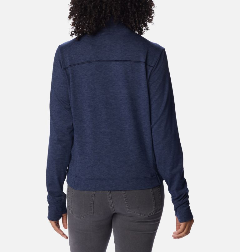 Thumbnail: Women's Weekend Adventure Pullover, Color: Dark Nocturnal Heather, image 2
