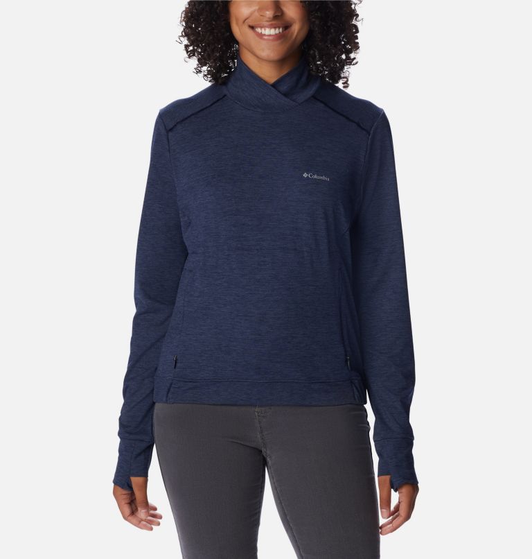Thumbnail: Women's Weekend Adventure Pullover, Color: Dark Nocturnal Heather, image 1