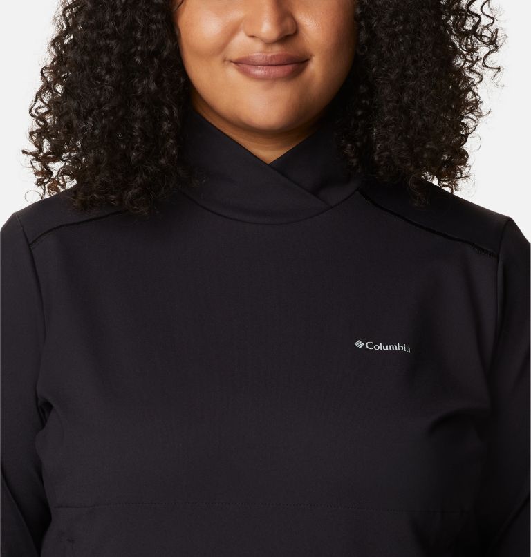 Women's Weekend Adventure Pullover - Plus Size, Color: Black