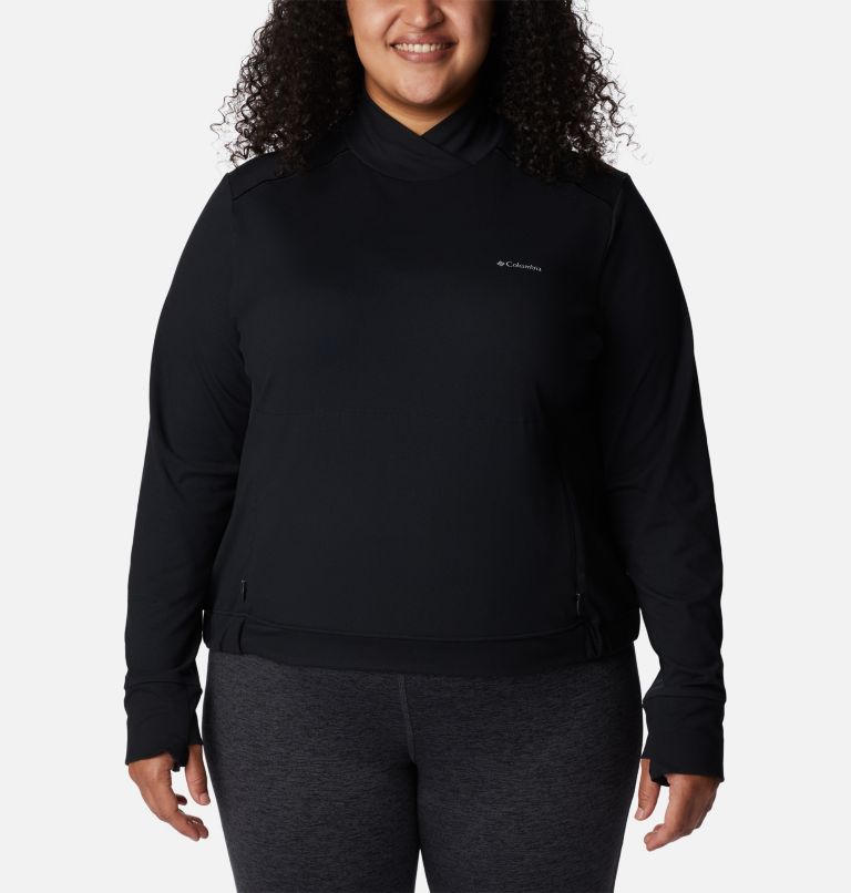 Women's Weekend Adventure Pullover - Plus Size, Color: Black, image 1