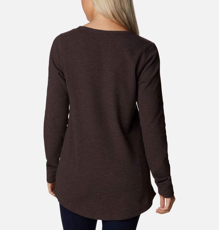 Tunique thermique à manches longues Pine Peak pour femme, Color: New Cinder Heather, image 2