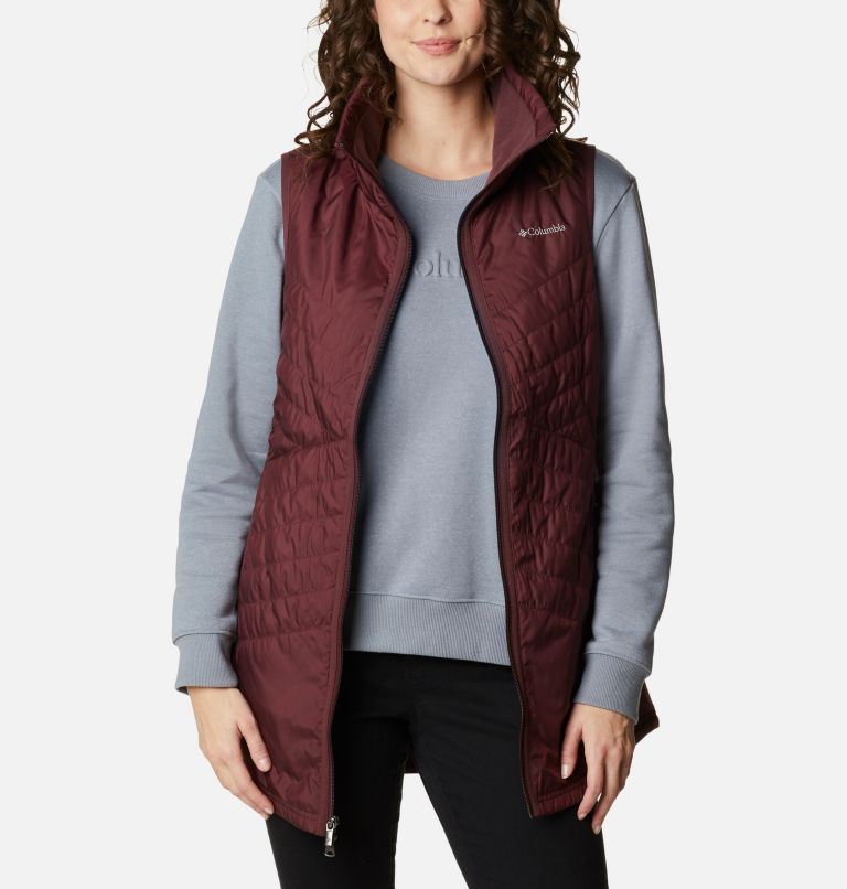Gilet long Mix It Around pour femme, Color: Malbec, image 6