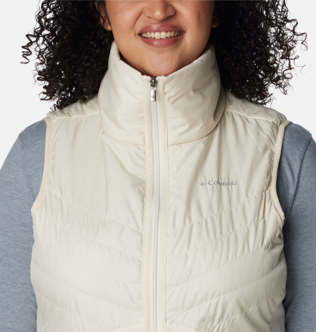 Women's Mix It Around™ Long Vest - Plus Size 4