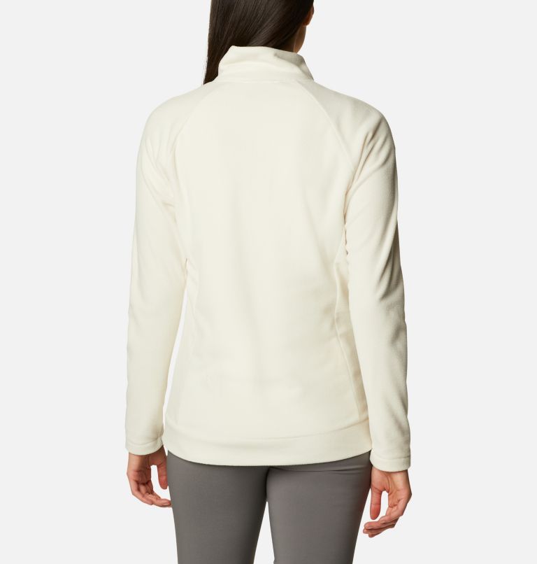 Women's Ali Peak II Quarter Zip Fleece Pullover, Color: Chalk