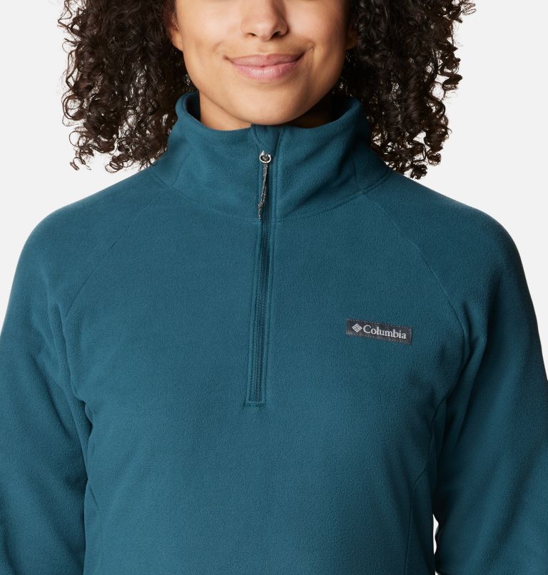 Essentials Women's Plus Size Long-Sleeve Quarter-Zip Polar