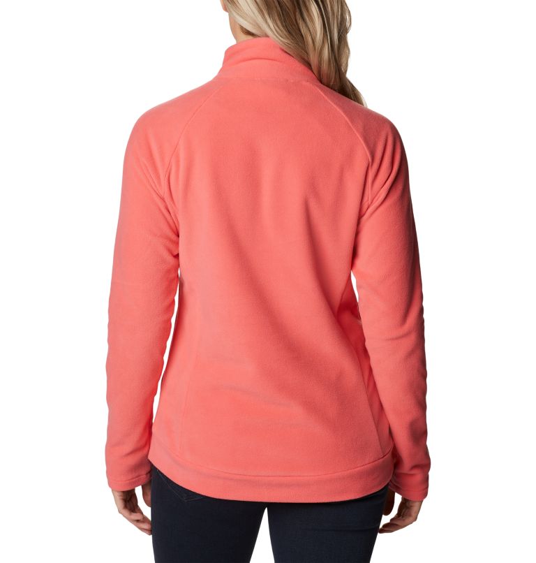 Thumbnail: Women's Ali Peak II Quarter Zip Fleece Pullover, Color: Blush Pink, image 2