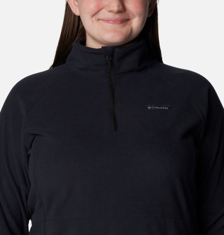 Half zip pullover hot sale plus size