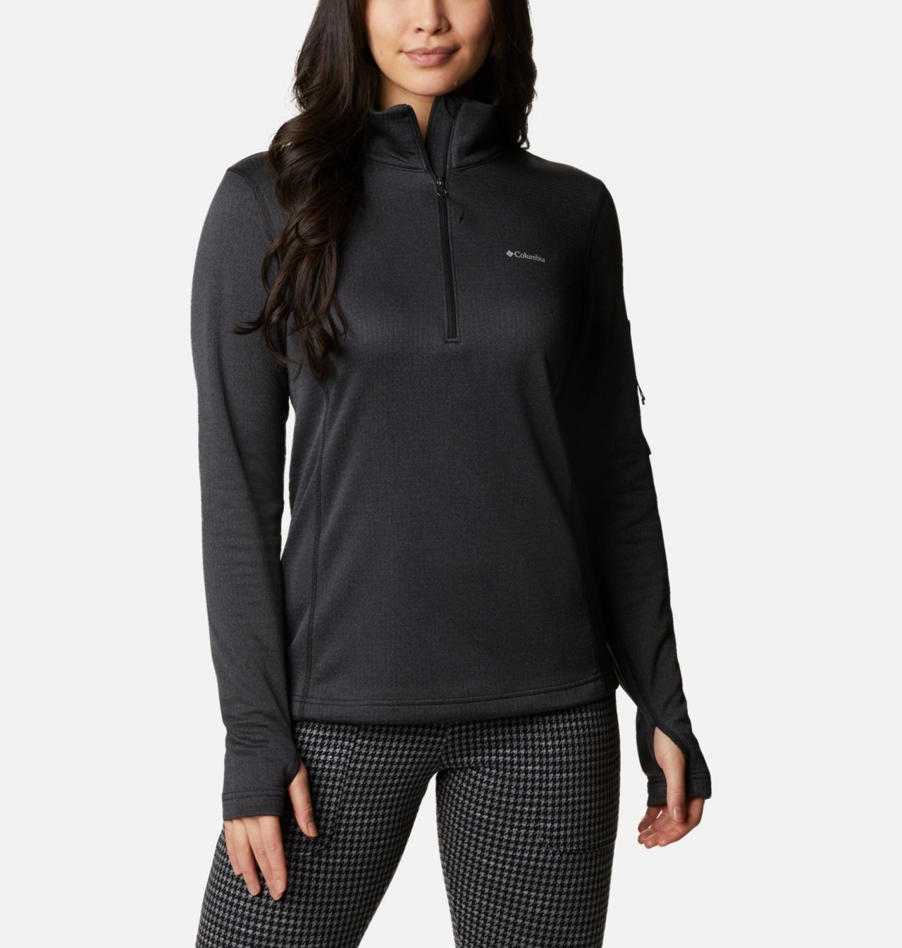 Women's Park View™ Grid Half Zip Fleece Pullover 1