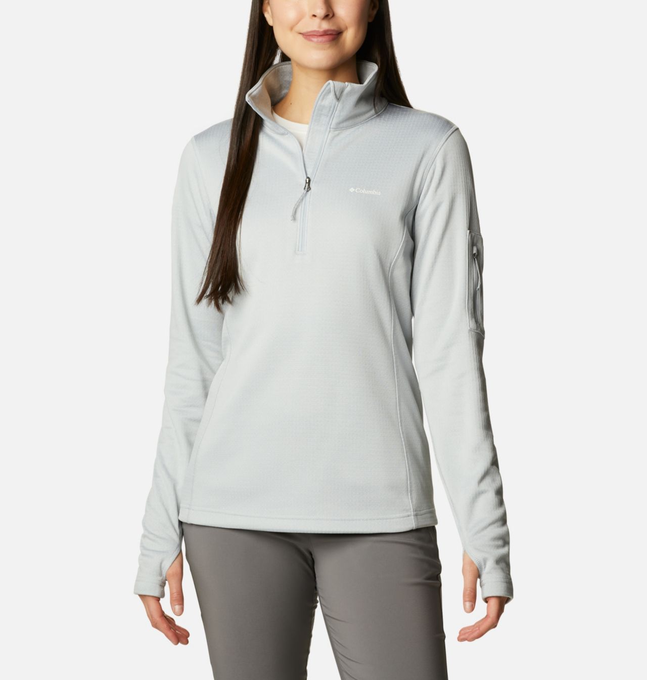 Women's Park View™ Grid Half Zip Fleece Pullover 1