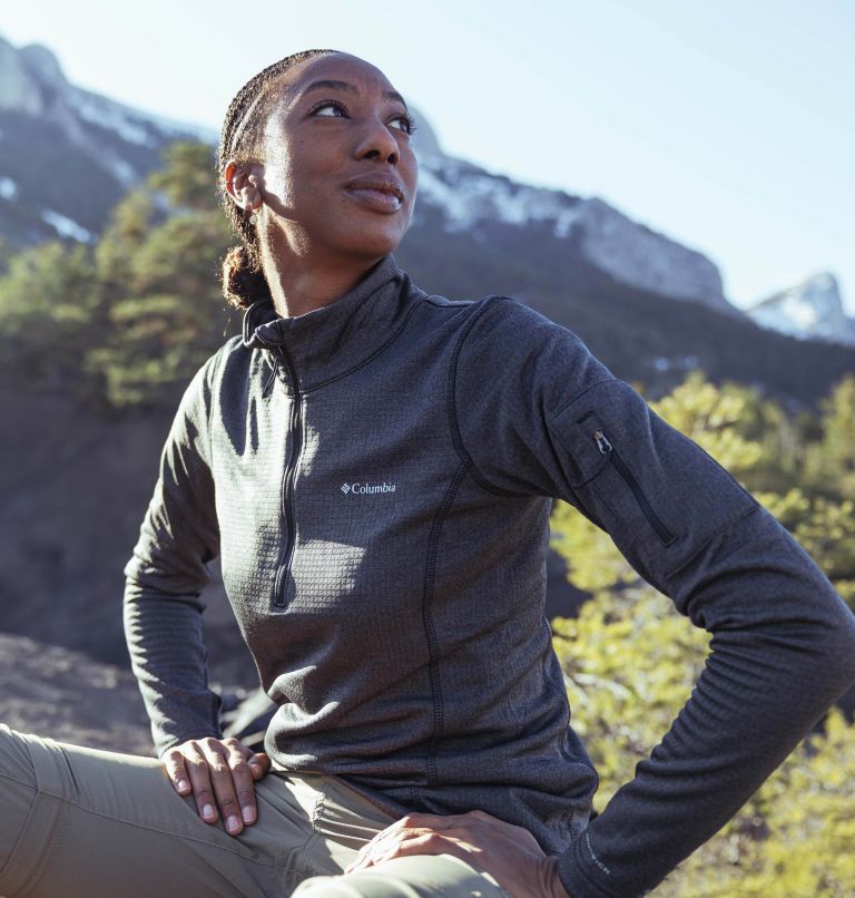  Columbia Forro polar Park View con media cremallera para hombre  : Ropa, Zapatos y Joyería