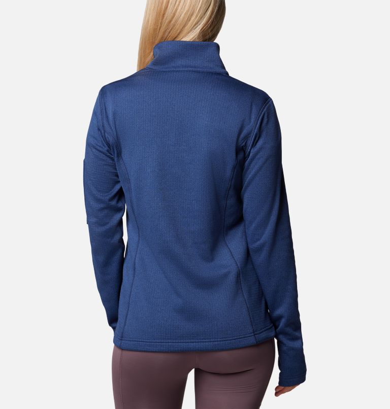 Women's Park View Half Zip Fleece, Color: Collegiate Navy, image 2