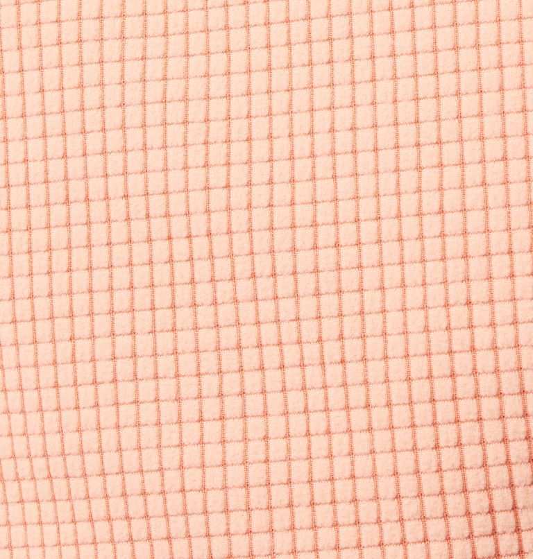 Women's Park View Half Zip Fleece, Color: Faded Peach Heather, image 7