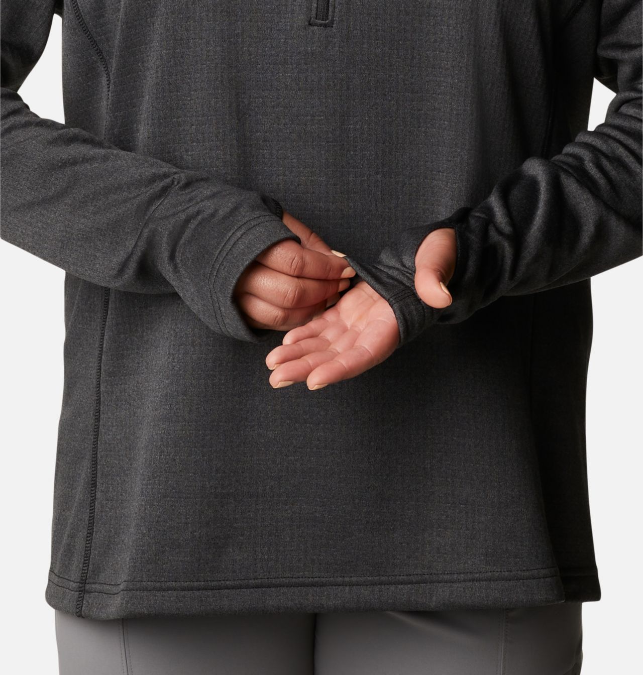 Women's Park View™ Grid Half Zip Fleece Pullover - Plus Size 5