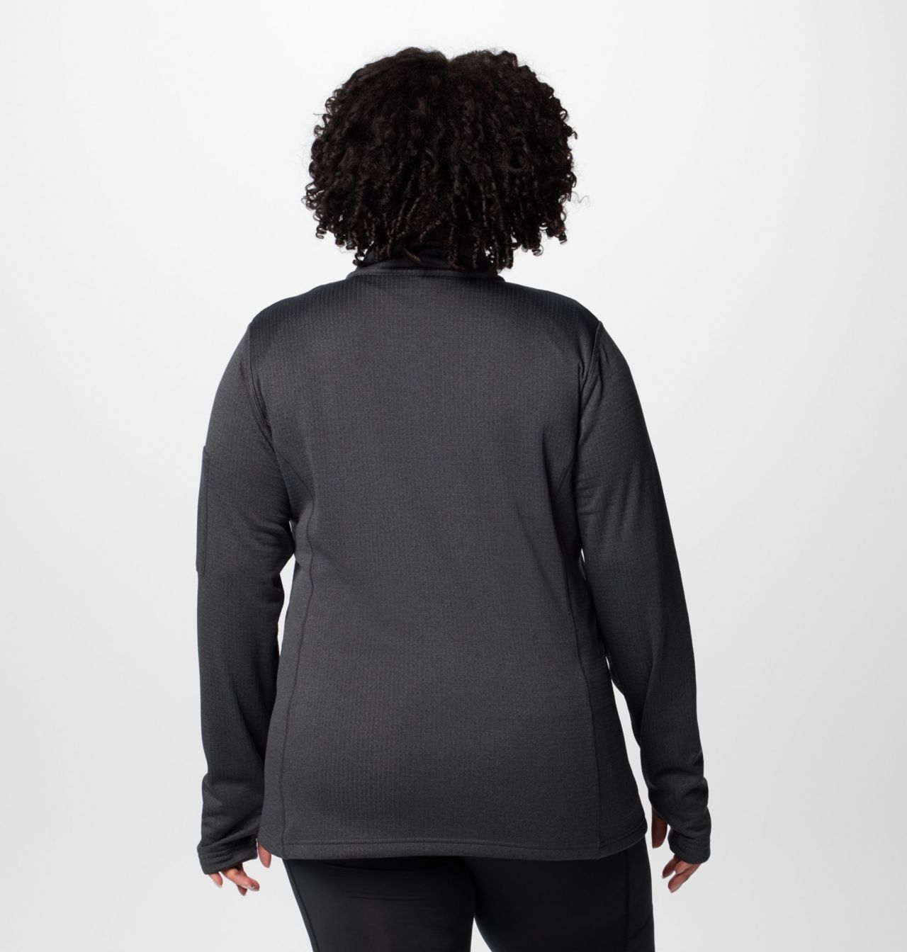 Women's Park View™ Grid Half Zip Fleece Pullover - Plus Size 2