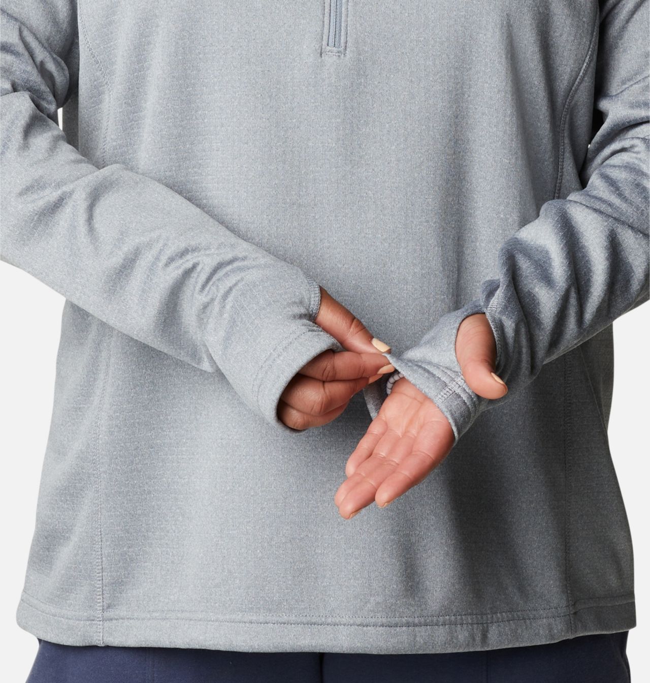 Women's Park View™ Grid Half Zip Fleece Pullover - Plus Size 5