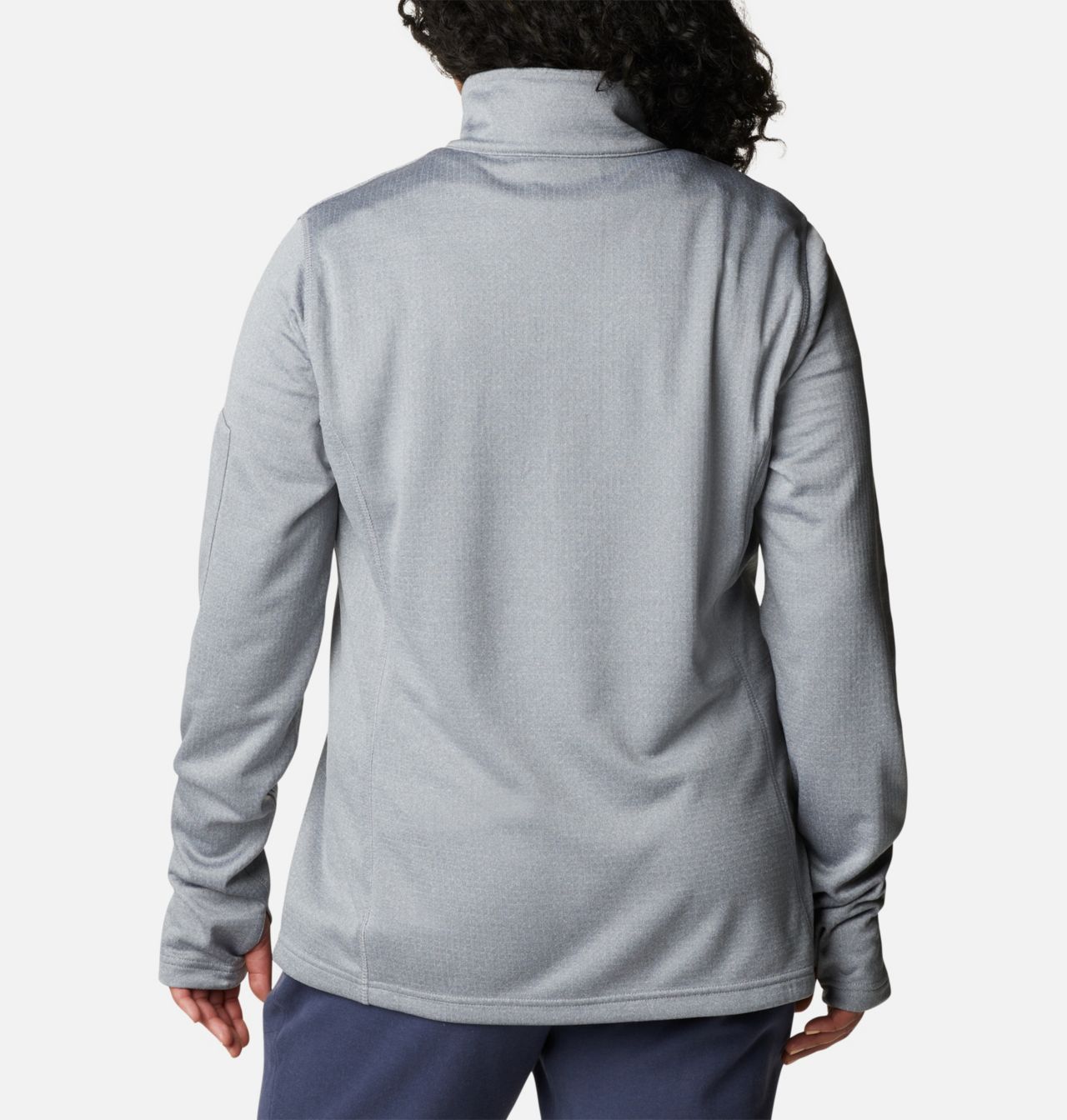 Women's Park View™ Grid Half Zip Fleece Pullover - Plus Size 2