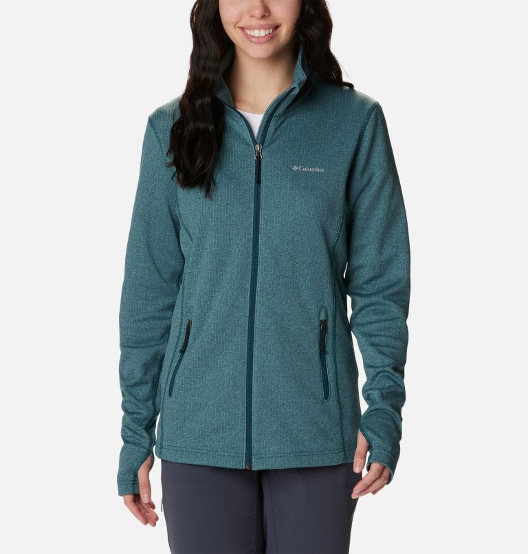 Women's Park View™ Grid Full Zip Fleece Jacket