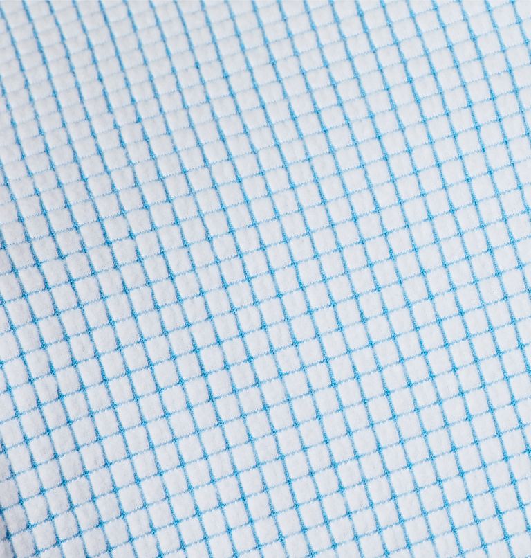 Women's Park View Grid Fleece Full Zip, Color: Blue Chill Heather, image 6