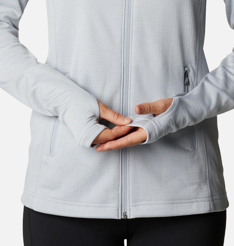 Women's Park View Technical Fleece Jacket, Color: Cirrus Grey, Heather, image 6