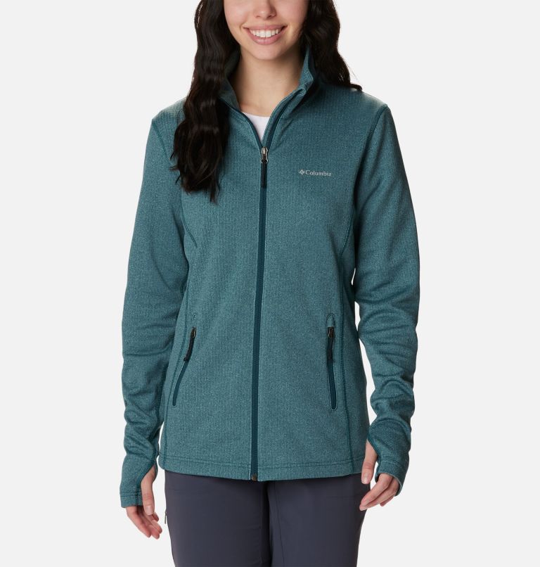 Thumbnail: Women's Park View Technical Fleece Jacket, Color: Night Wave Heather, image 1
