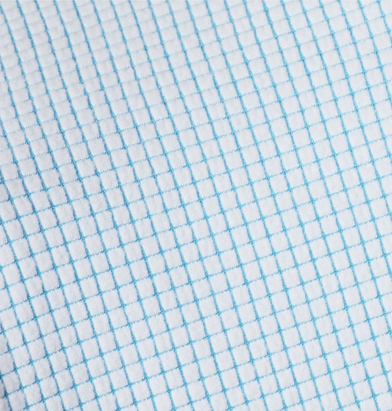 W Park View Grid Fleece Full Zip | 422 | S, Color: Blue Chill Heather, image 6
