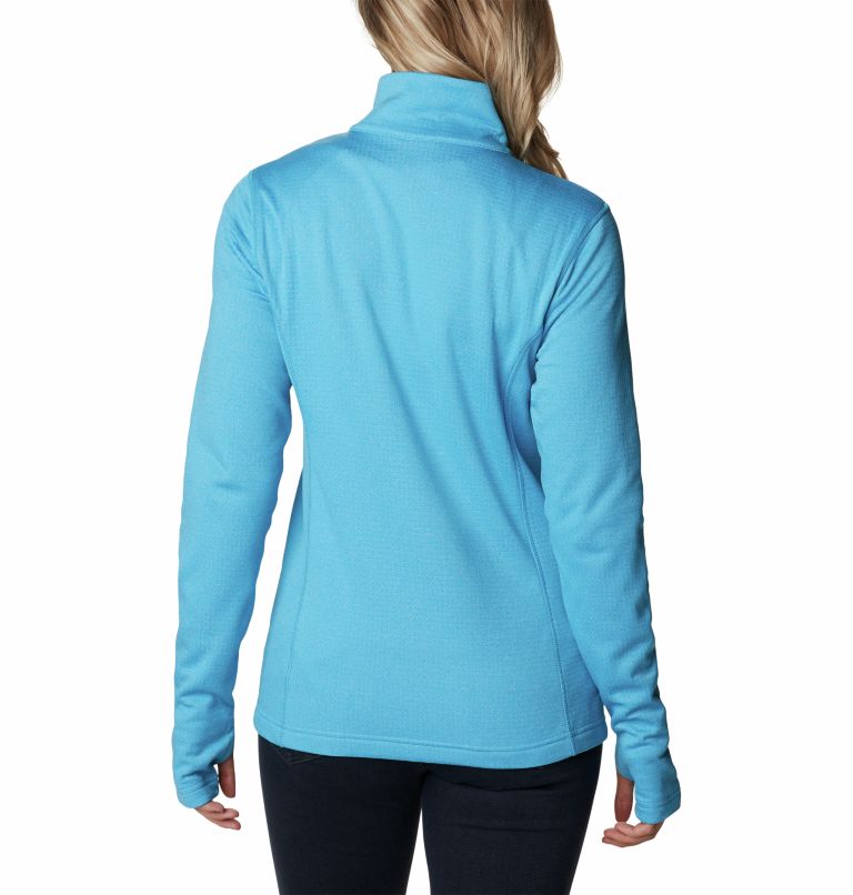 Thumbnail: Women's Park View Technical Fleece Jacket, Color: Blue Chill Heather, image 2