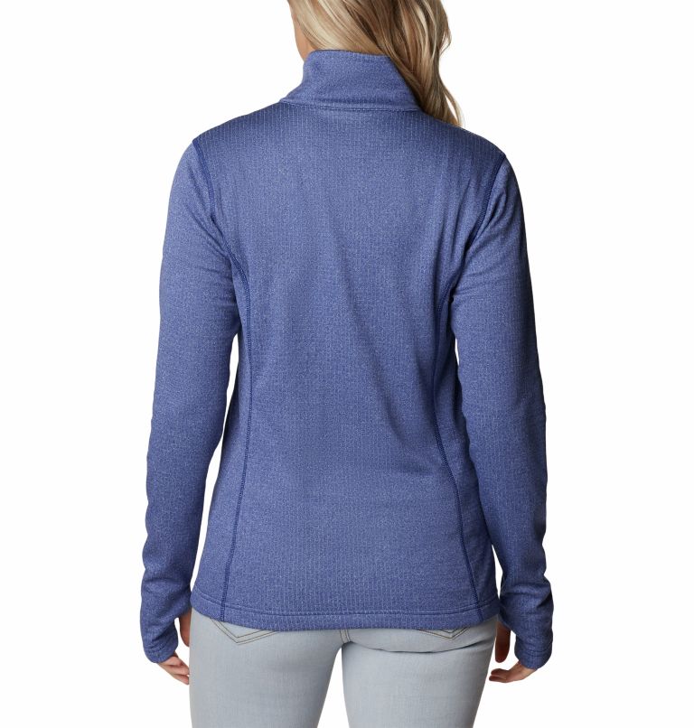 Thumbnail: Women's Park View Technical Fleece Jacket, Color: Dark Sapphire Heather, image 2