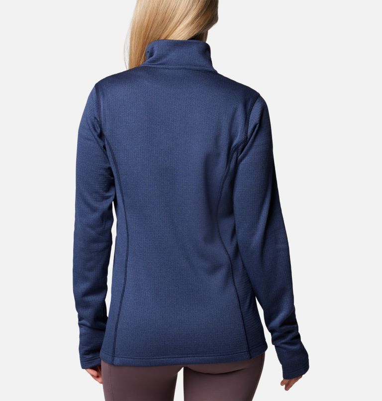 Women's Park View Technical Fleece Jacket, Color: Collegiate Navy, image 2