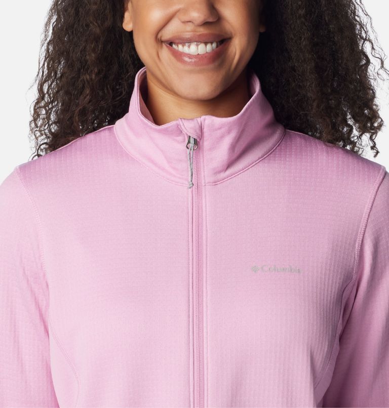Women's Park View Technical Fleece Jacket, Color: Cosmos Heather, image 4
