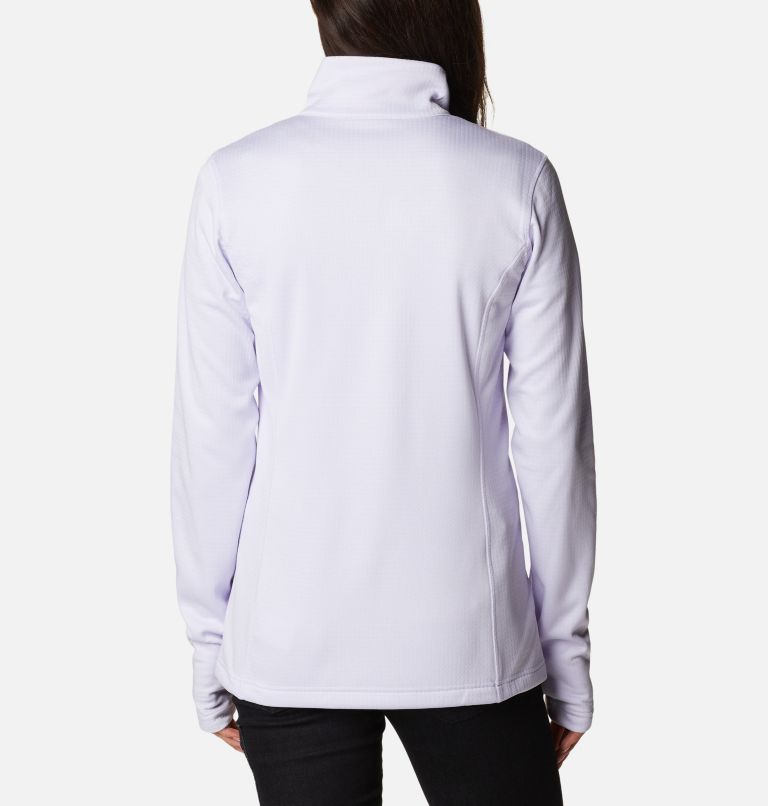 Women's Park View Technical Fleece Jacket, Color: Purple Tint Heather, image 2